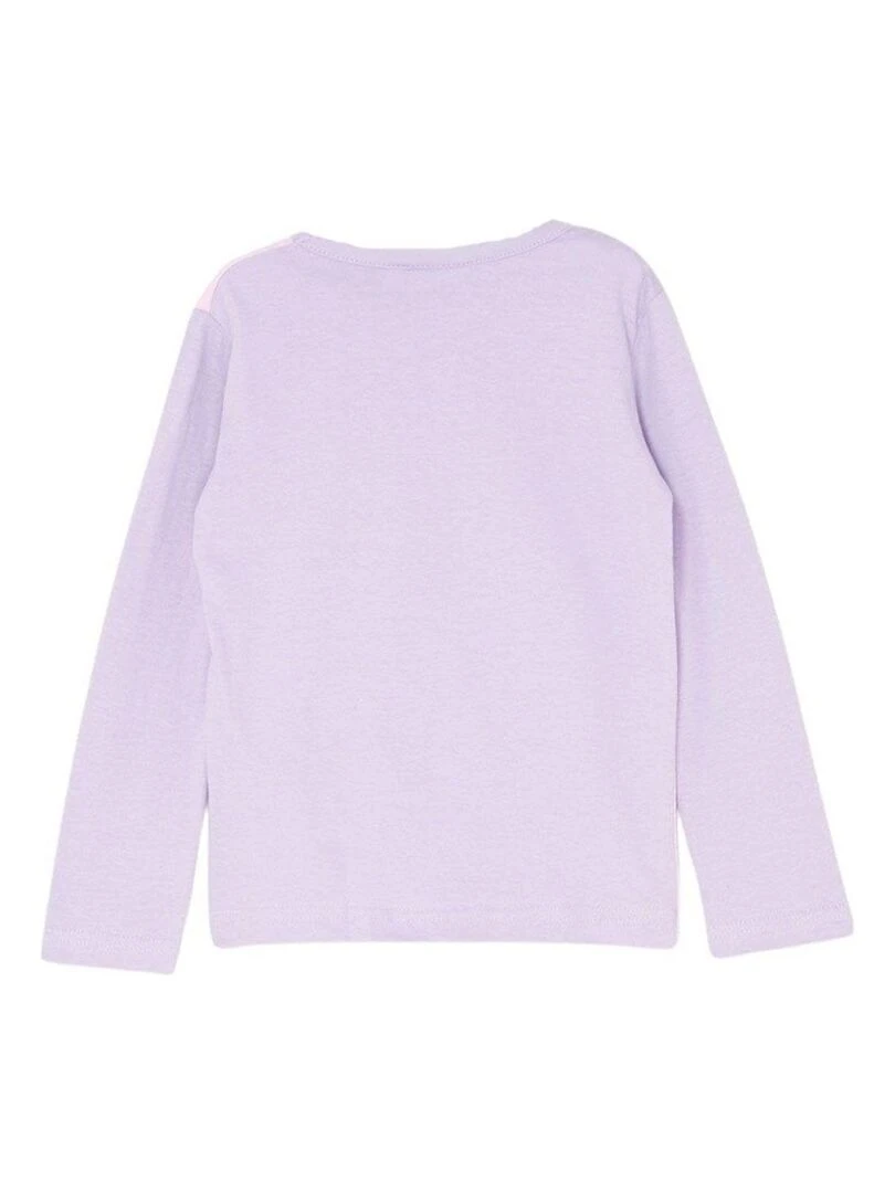 Peppa Pig T shirt fille imprimé Peppa Pig en coton Violet