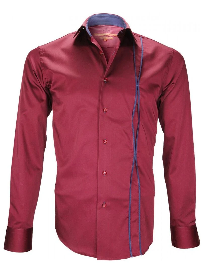 Chemise mode ICKENHAM Bordeaux