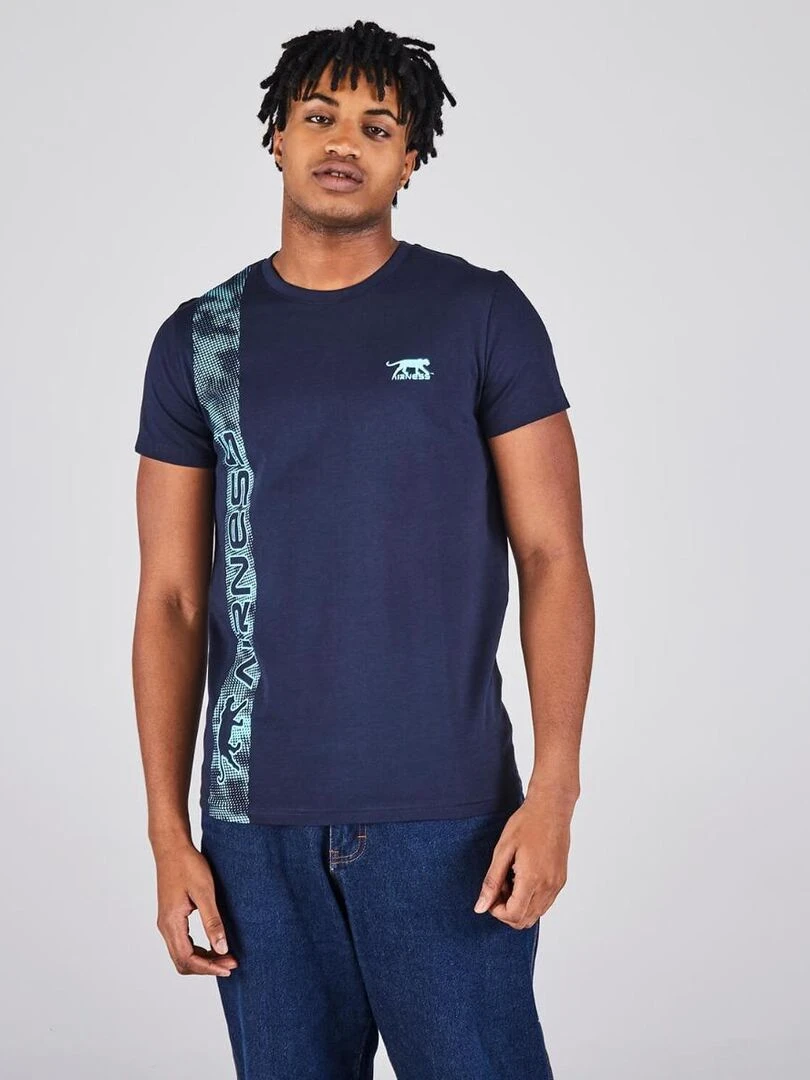 TEE SHIRT MIKE Airness Bleu marine