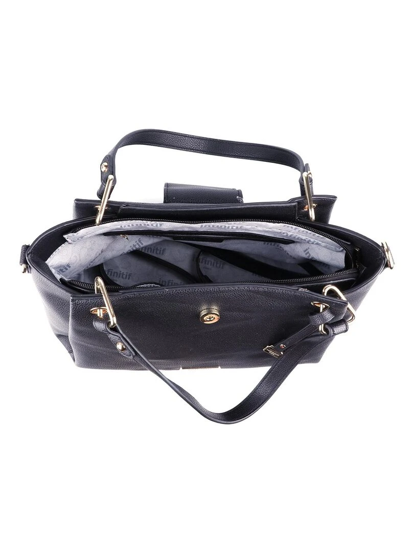 INFINITIF   SAC A MAIN NOIRON   Noir