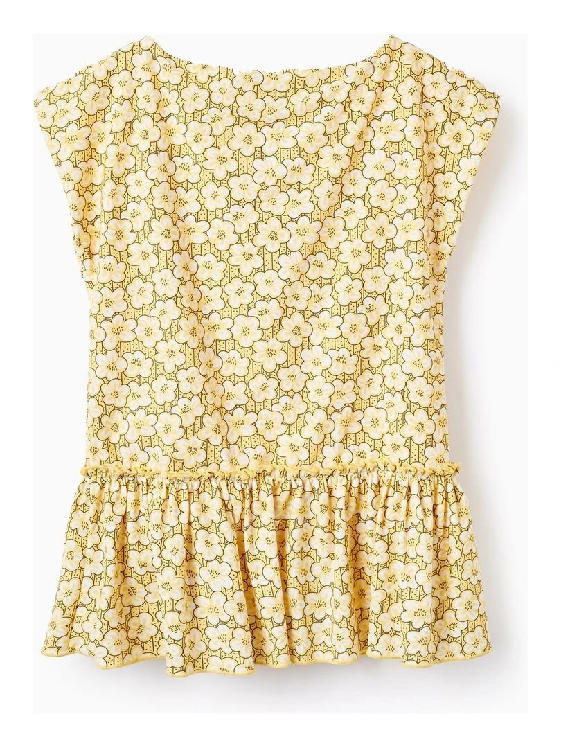 Robe de plage avec protection UV 80 pour fille MATISSE Jaune