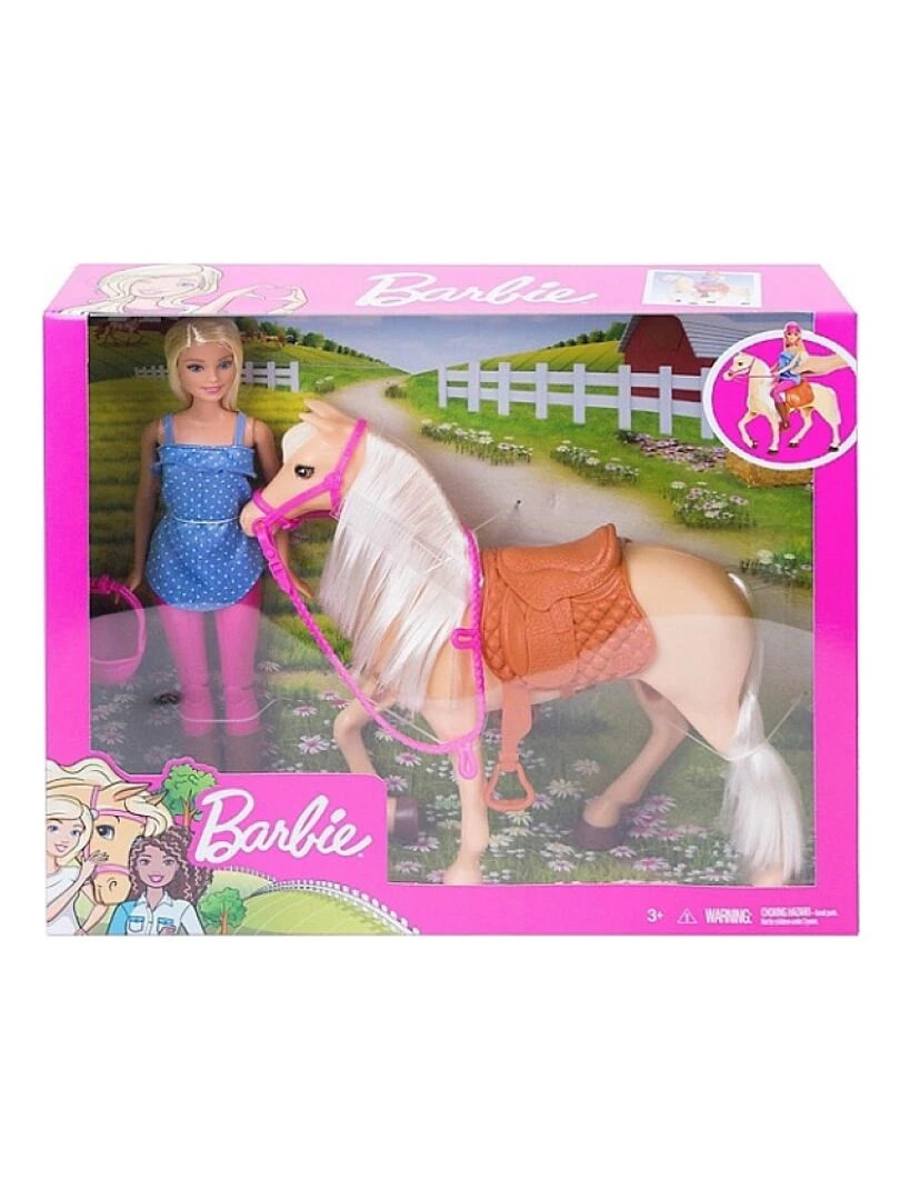 Barbie Et Son Cheval   N/A