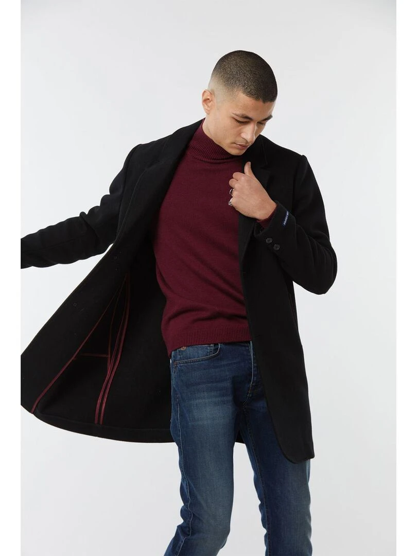 Lee Cooper Manteau laine FROMBE Noir