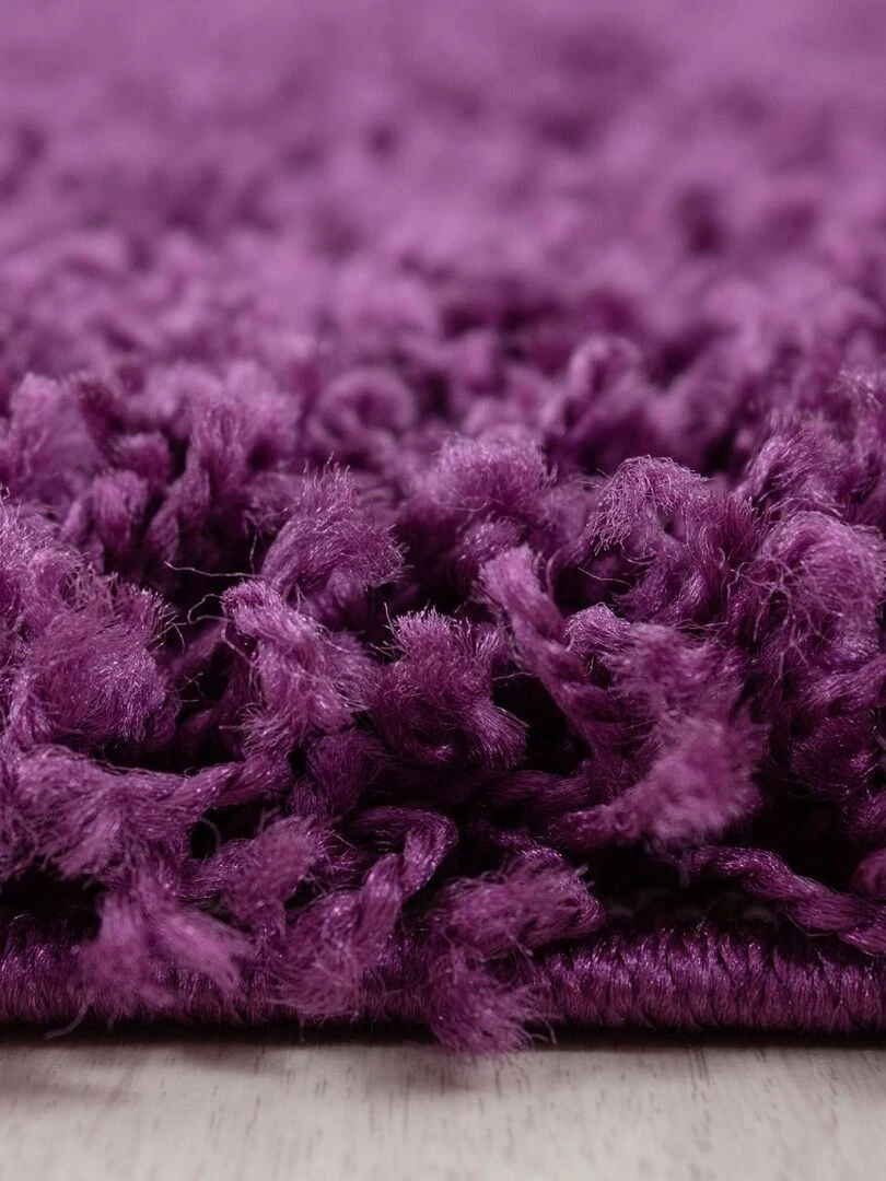 Tapis shaggy UNI C OEKO TEX® Violet