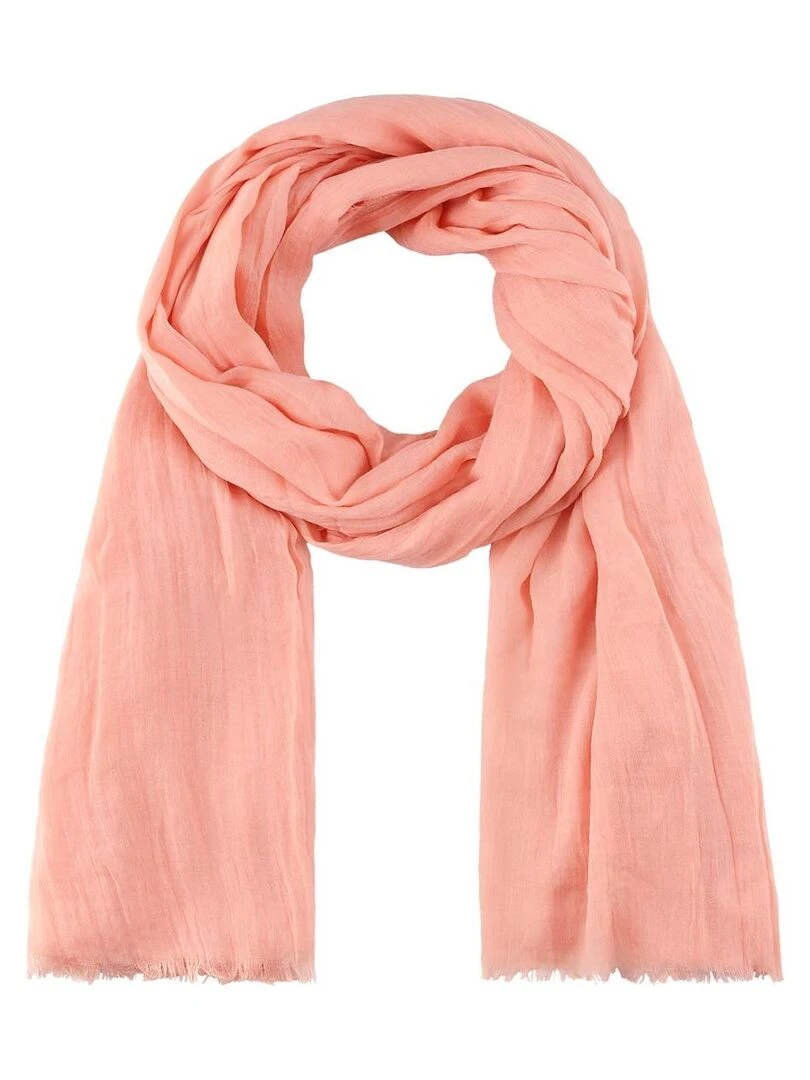 Chèche Froissé Touch Orange corail