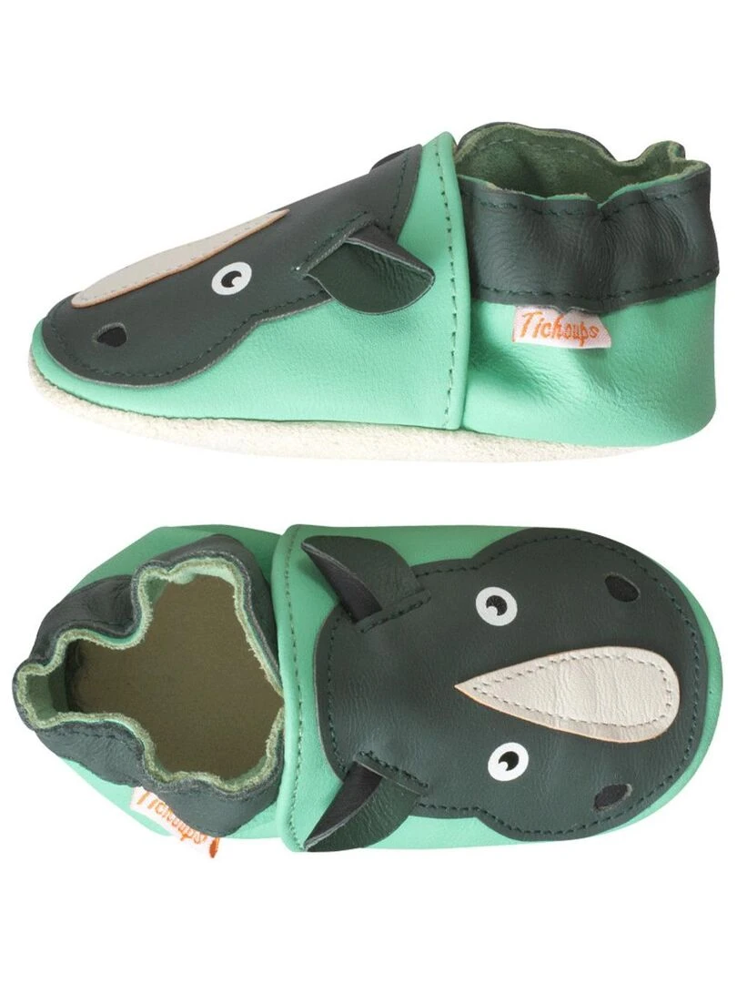 Roméo le rhino Vert