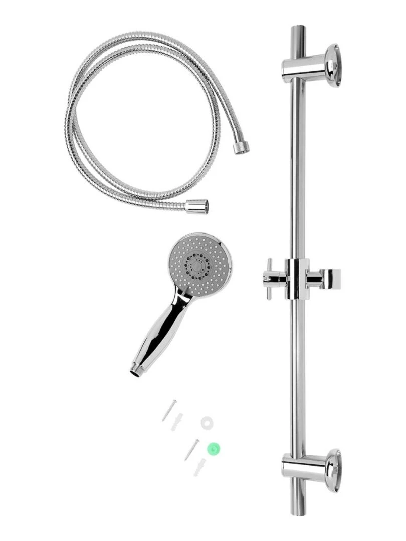 Colonne de douche inox Argent