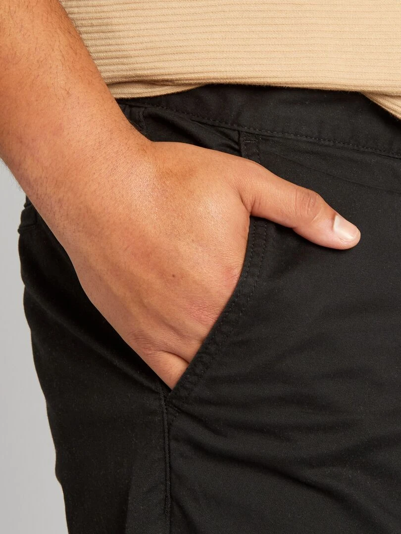 Lot de 3 boxers coton stretch 'DIM'   noir/gris/blanc