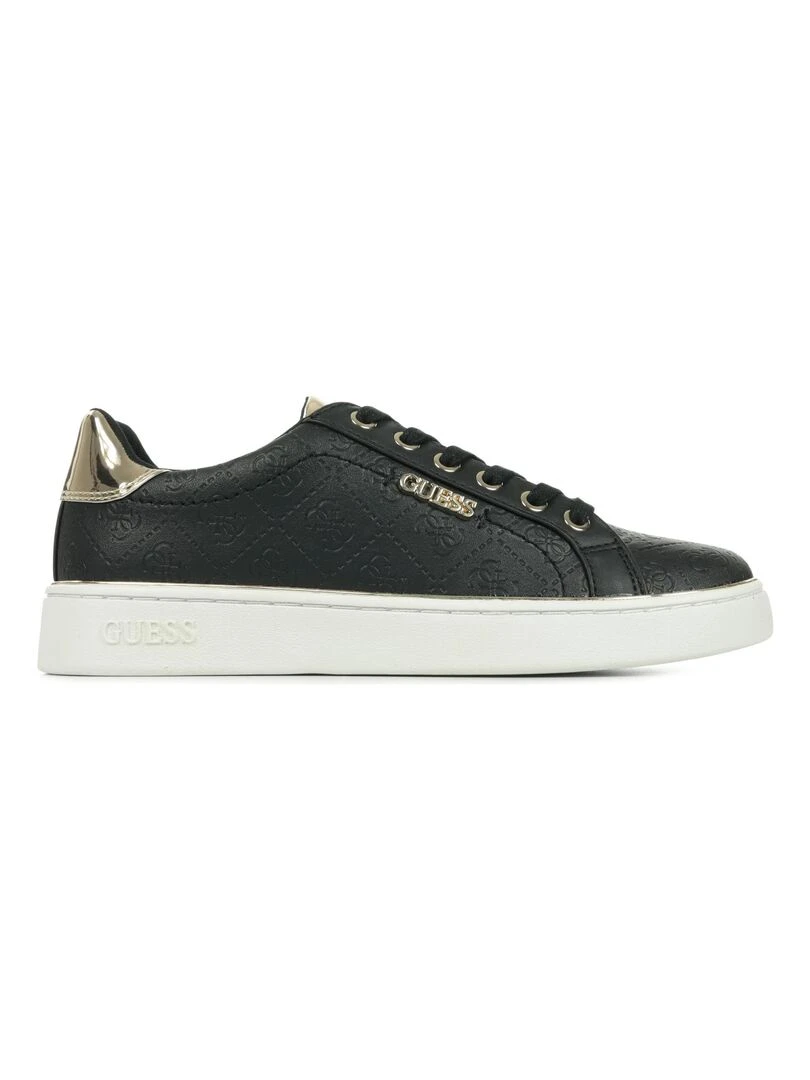 Baskets Guess Beckie Noir Doré