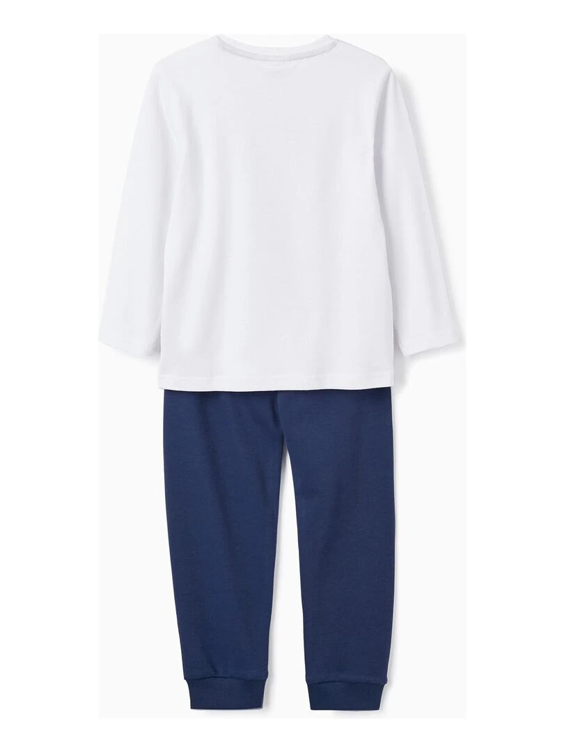 Pyjama en coton pour garçon 'Sonic' LICENSE Blanc