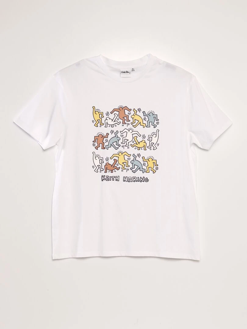 Ensemble de pyjama 'Keith Haring'   2 pièces   Bleu