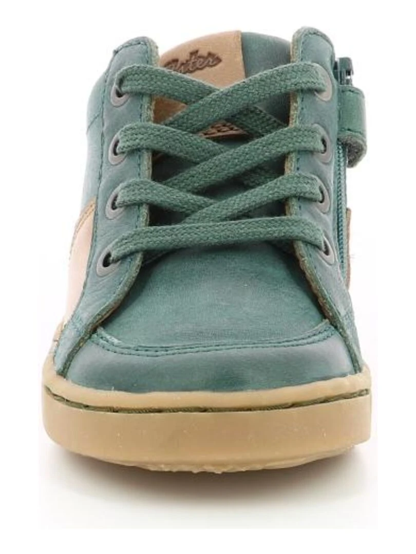 Sneakers hautes Cuir Wiki   Vert