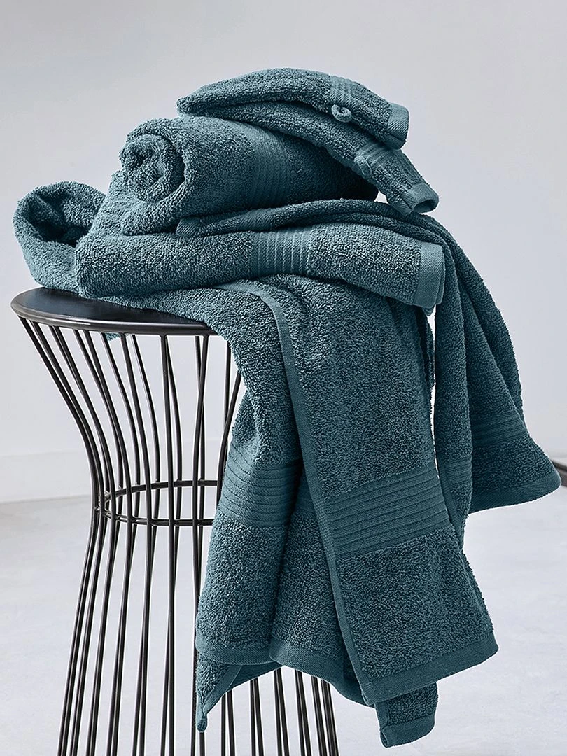 Drap de bain 70 x 130 cm Bleu canard
