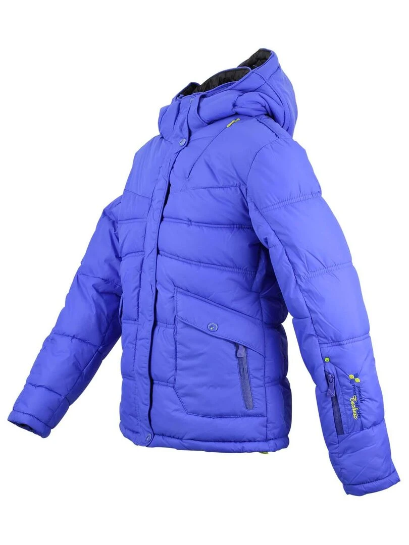 Doudoune de ski fille GANECY   PEAK MOUNTAIN   Bleu