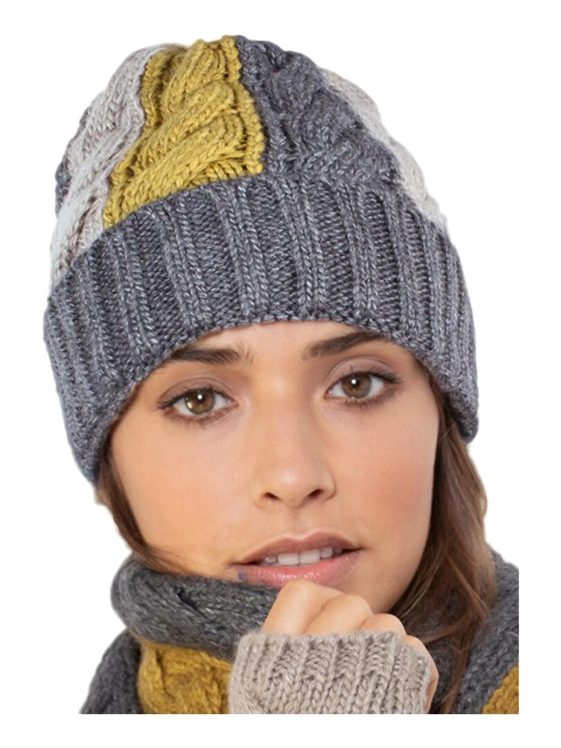 Bonnet tricolore   Vert