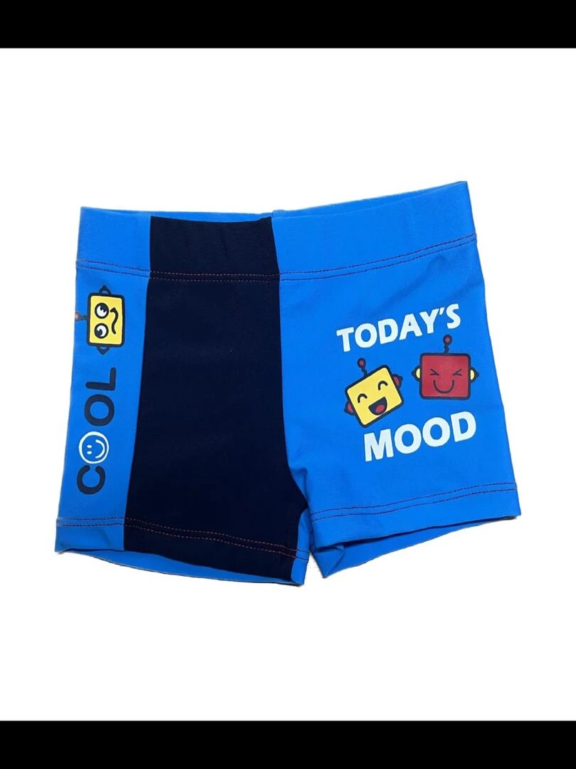 Boxer ROBOT 'TouDou' Bleu Noir