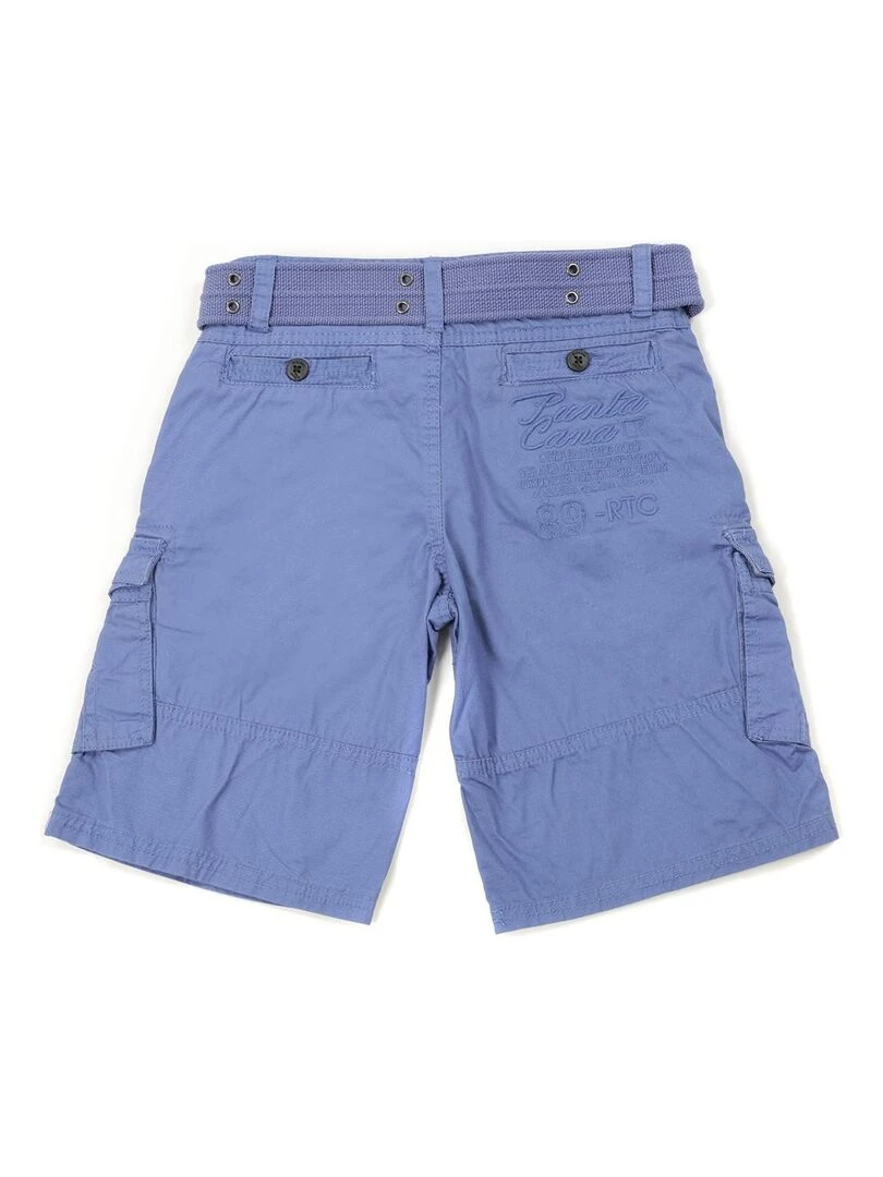 BERMUDA BATTLE BASTAING BOY   Bleu