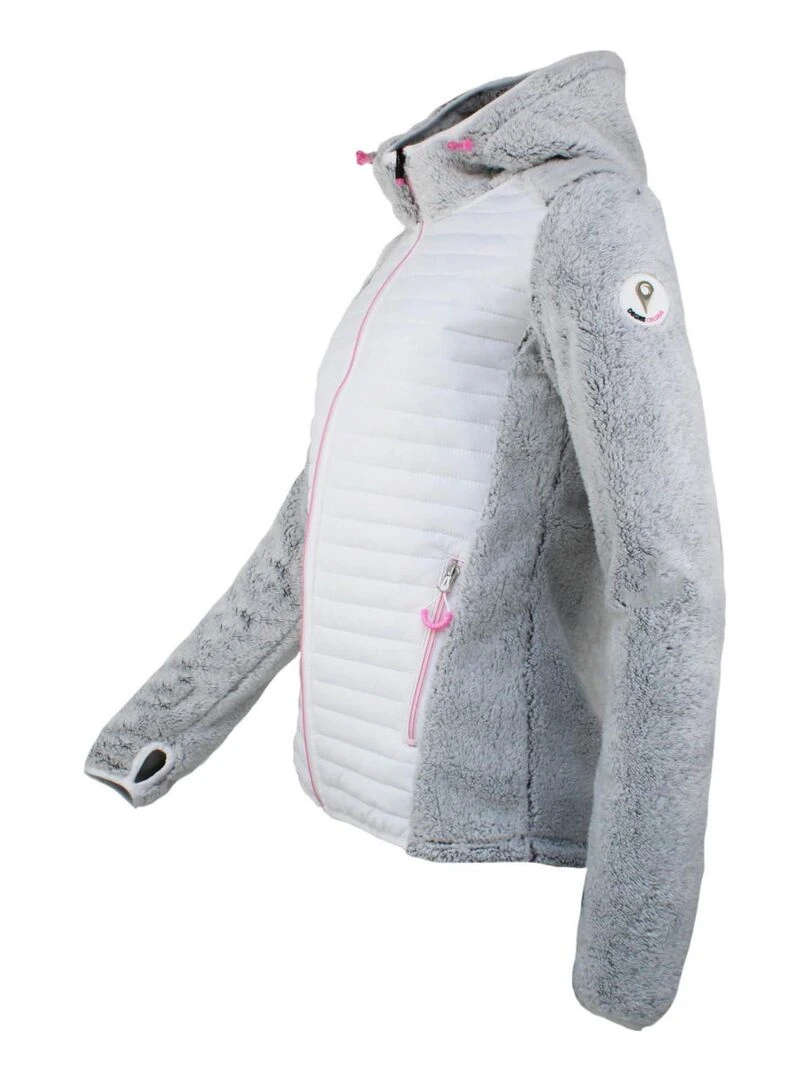 Blouson polaire femme ASTONE   Blanc