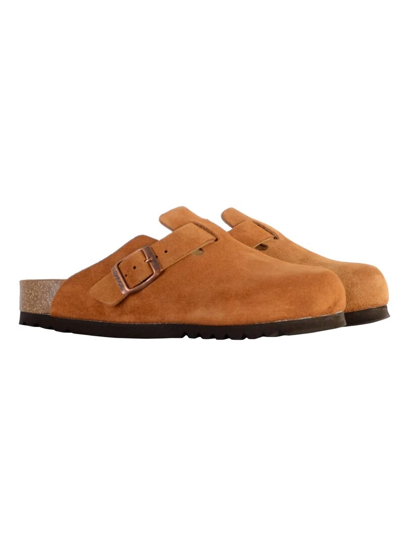 Mules Cuir Scholl Fae   Marron