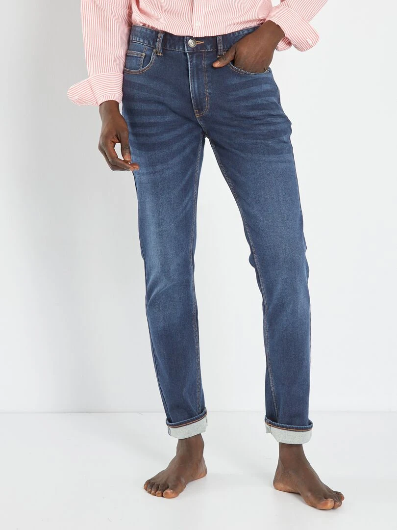 Jean slim stretch L32 Brut