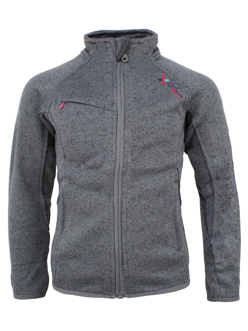 Blouson polaire fille FATORM PEAK MOUNTAIN Gris