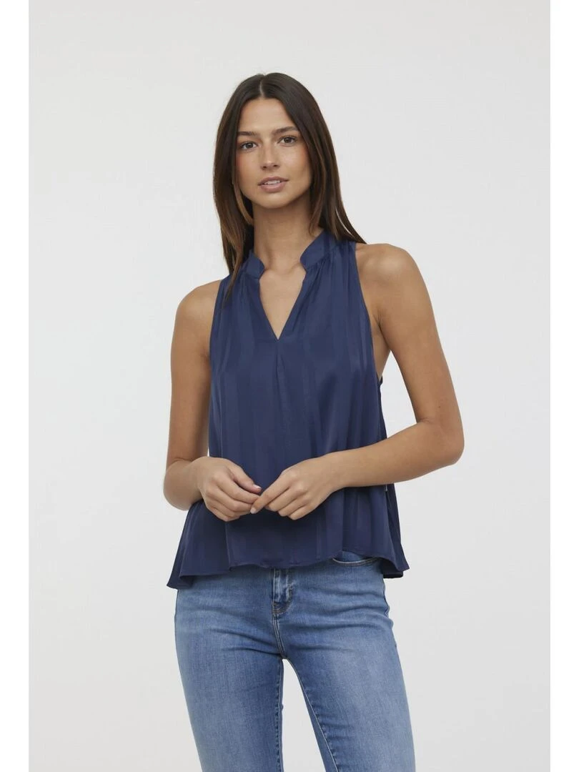 Lee Cooper   Blouse sans manches rayon regular MAX   Bleu foncé