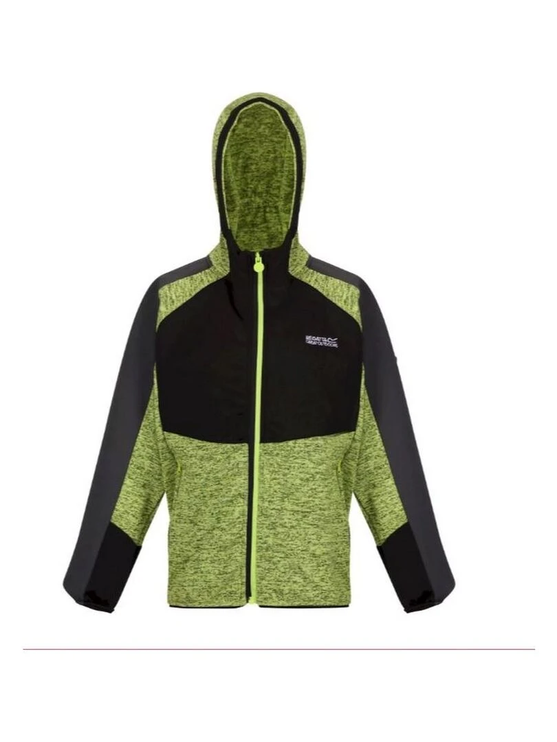 Regatta Veste à capuche DISSOLVER Noir Gris Noir