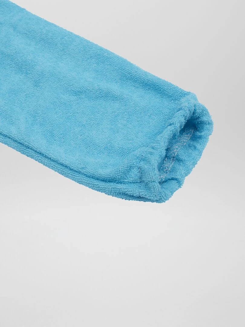 Bavoir manches longues 'Badabulle' Bleu
