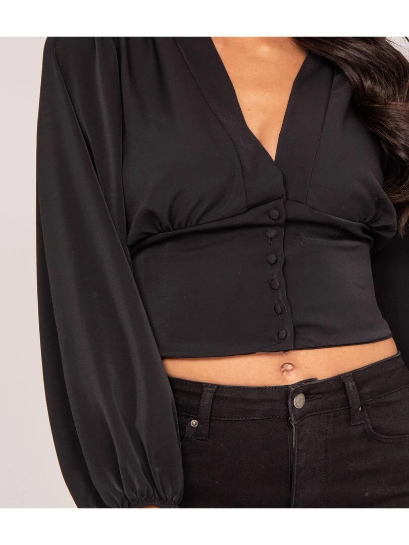 Blouse FOLIVIA   Noir