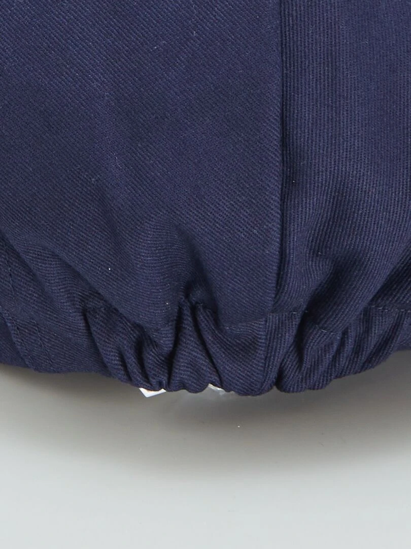 Beret gavroche uni   Bleu