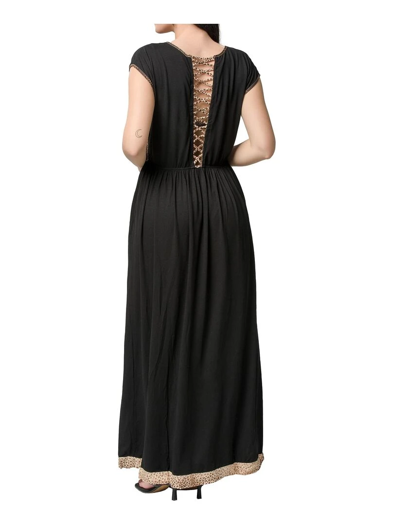 Robe longue estivale Savannah Multicolore