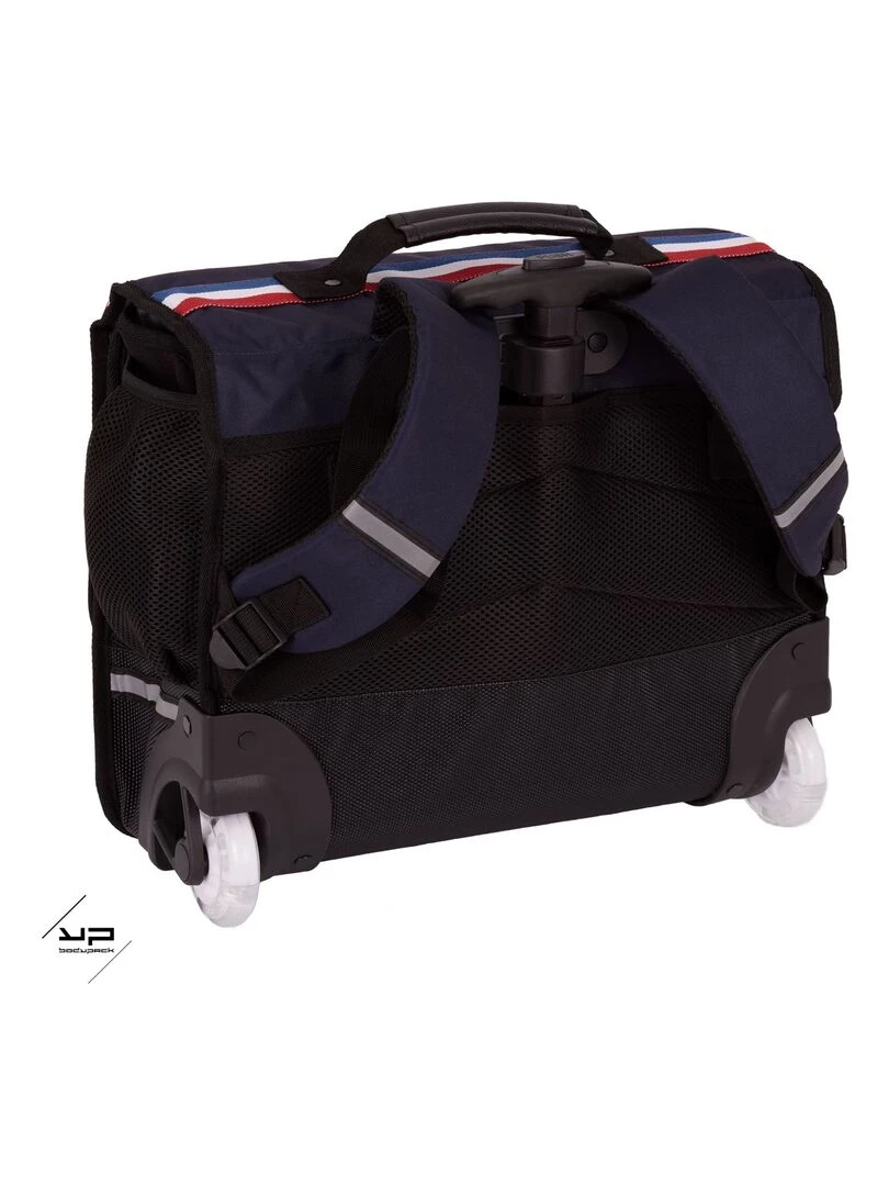 BODYPACK Cartable 41 cm roulettes recyclé Girl First   Bleu