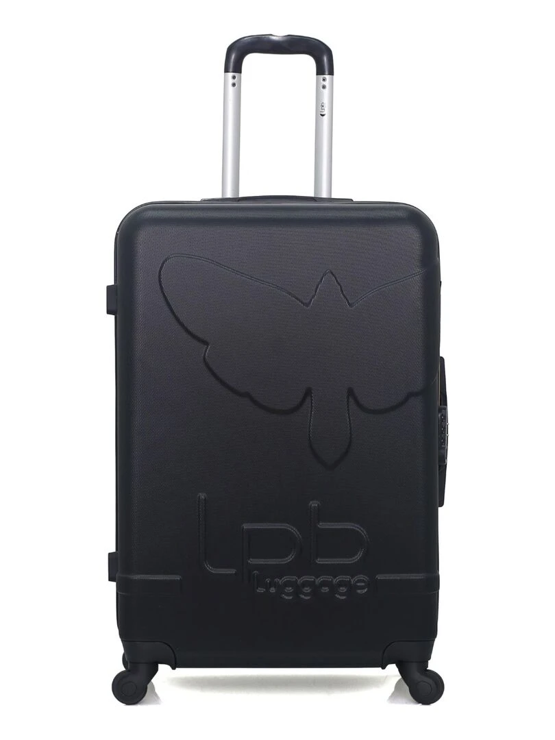 LPB LUGGAGE   SET DE 3 ABS NORINE A 4 ROUES   Noir