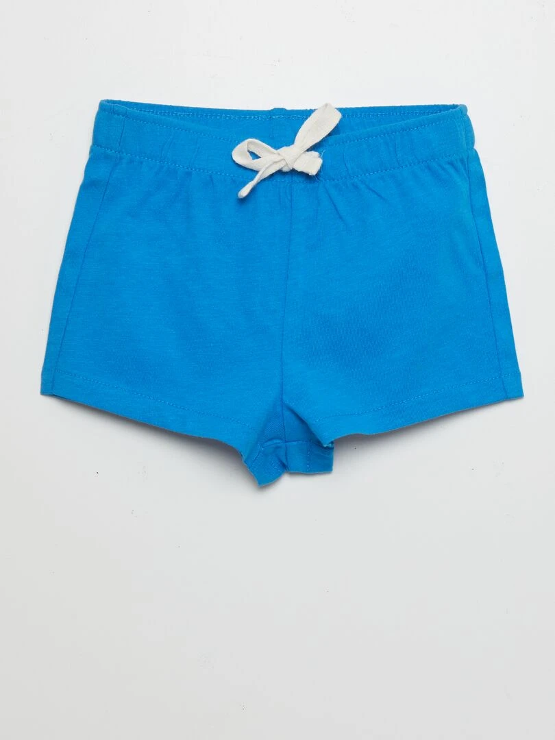 Lot de 2 shorts en jersey Bleu marine