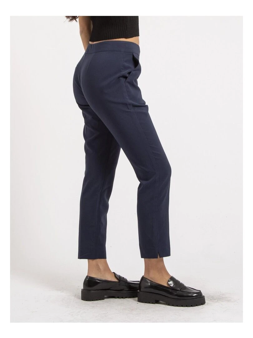 Pantalon tailleur ELBA Bleu marine