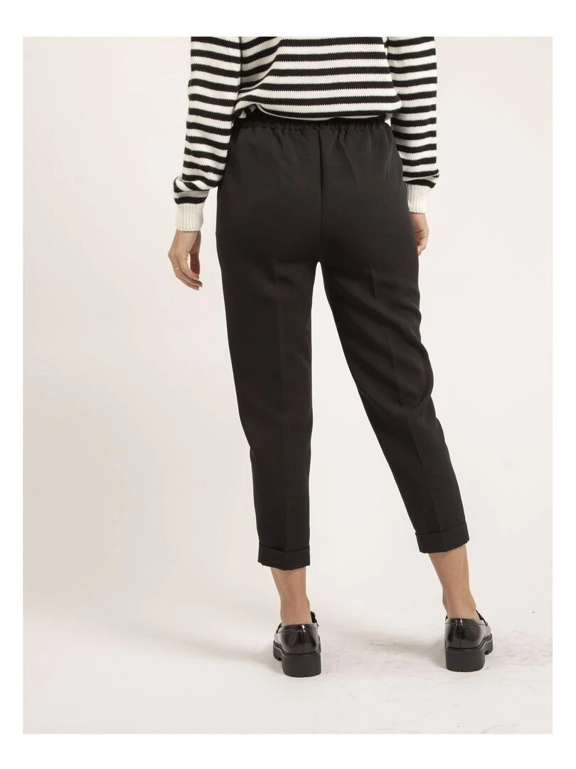 Pantalon droit EMMA Noir