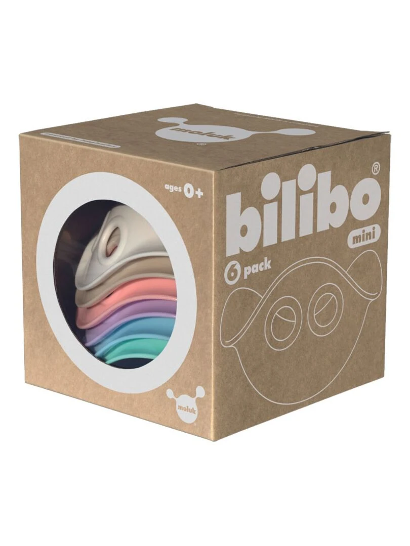 BILIBO MINI Set de 6 Pastel Multicolore