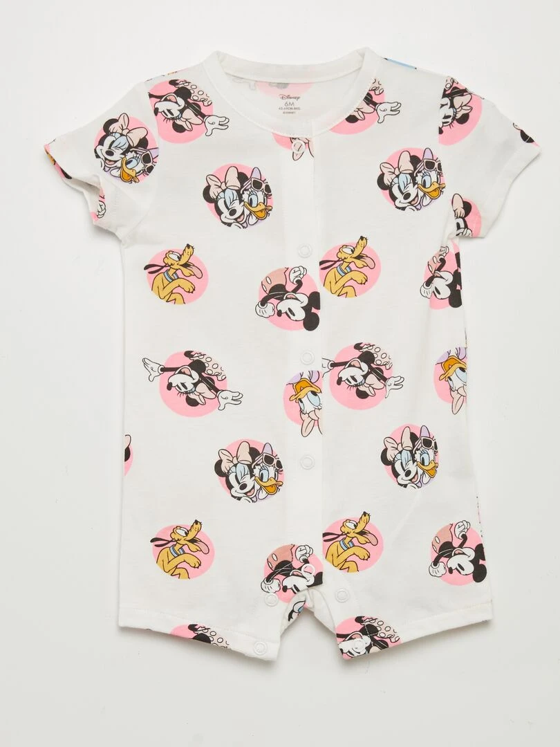 Barboteuse de nuit 'Disney' Blanc