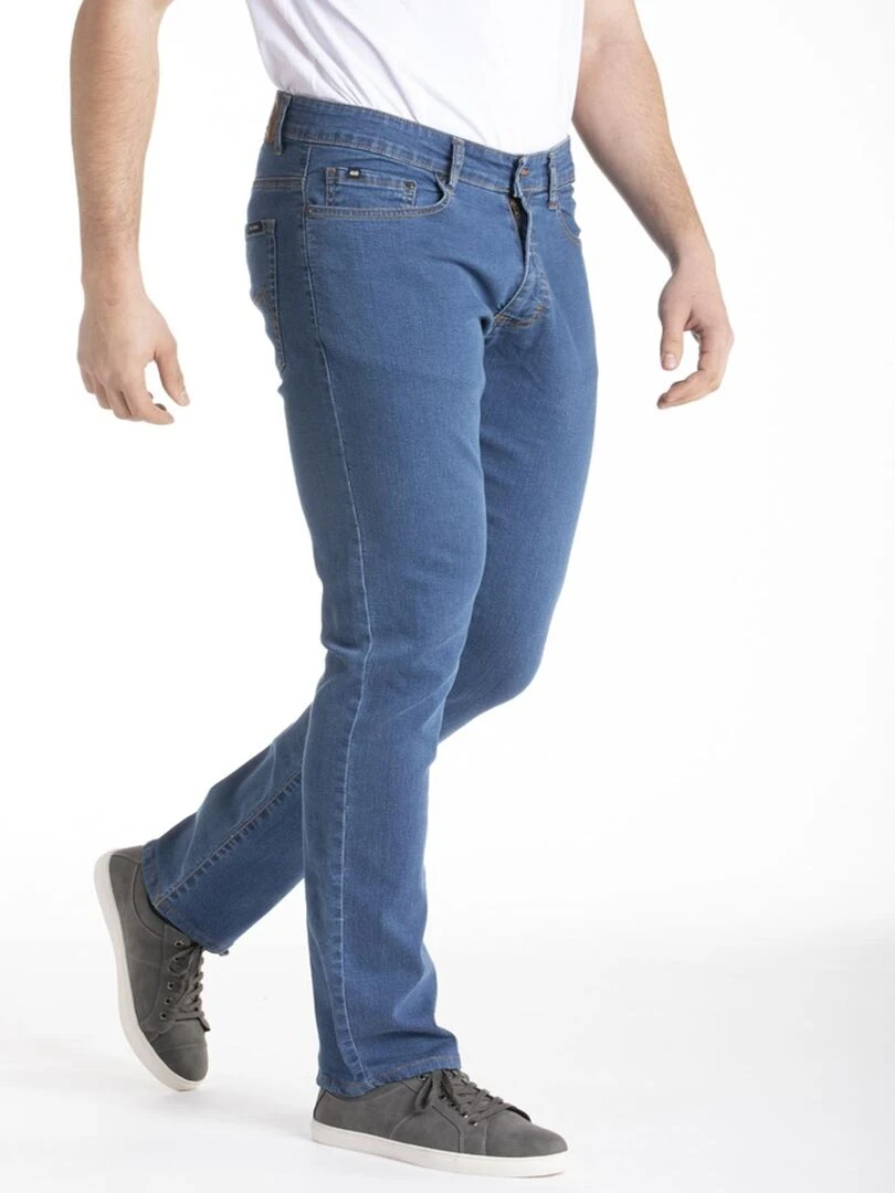 Jeans stretch Fibreflex® anti inflation stone ANTI2 Bleu