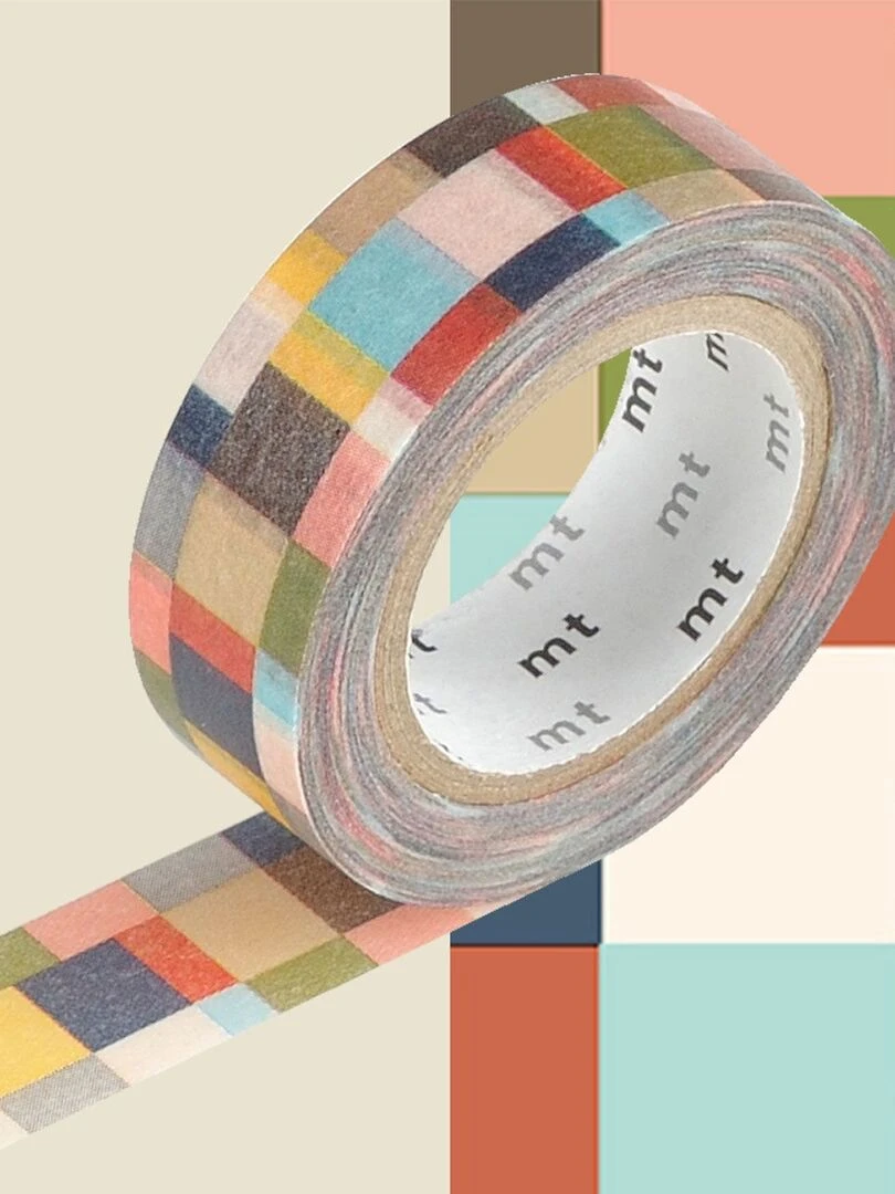 Masking tape mosaïque   1 5 cm x 7 m   N/A