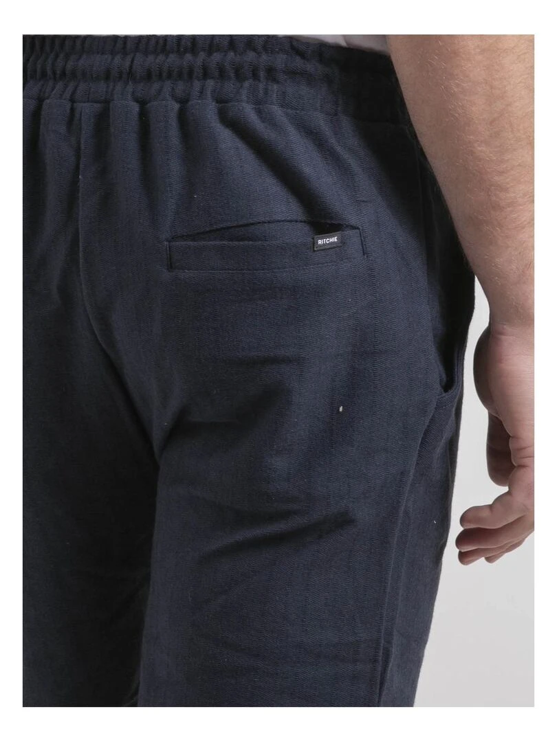 Bermuda maille BOPARIS   Bleu marine