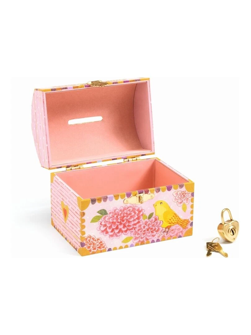 Tirelire Oiseaux Rose