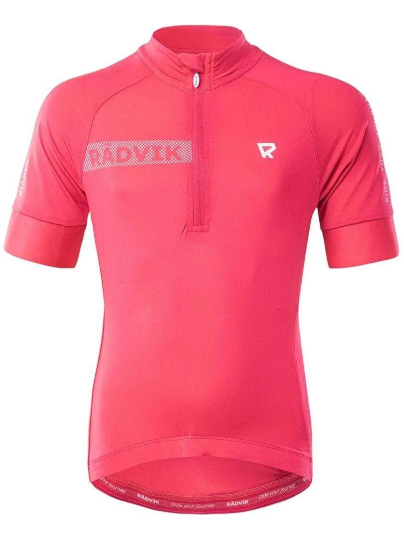 Radvik Maillot de cyclisme ALPHA Rose fushia