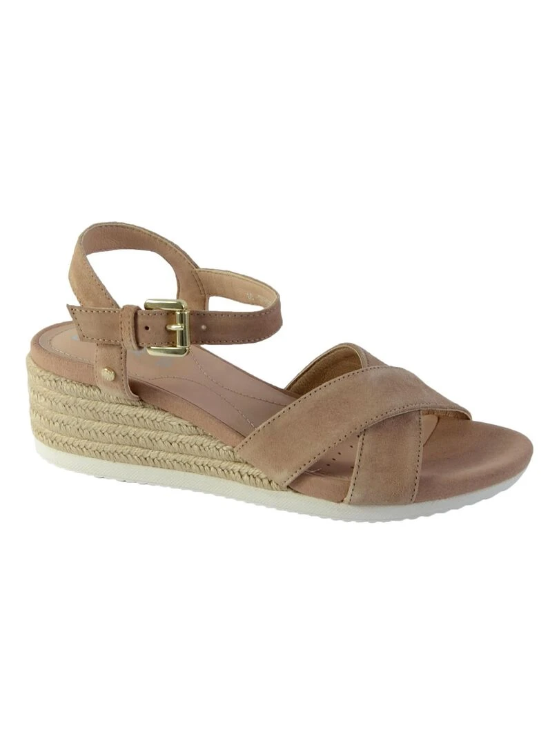 Sandale Geox D Ischia Corda C Beige