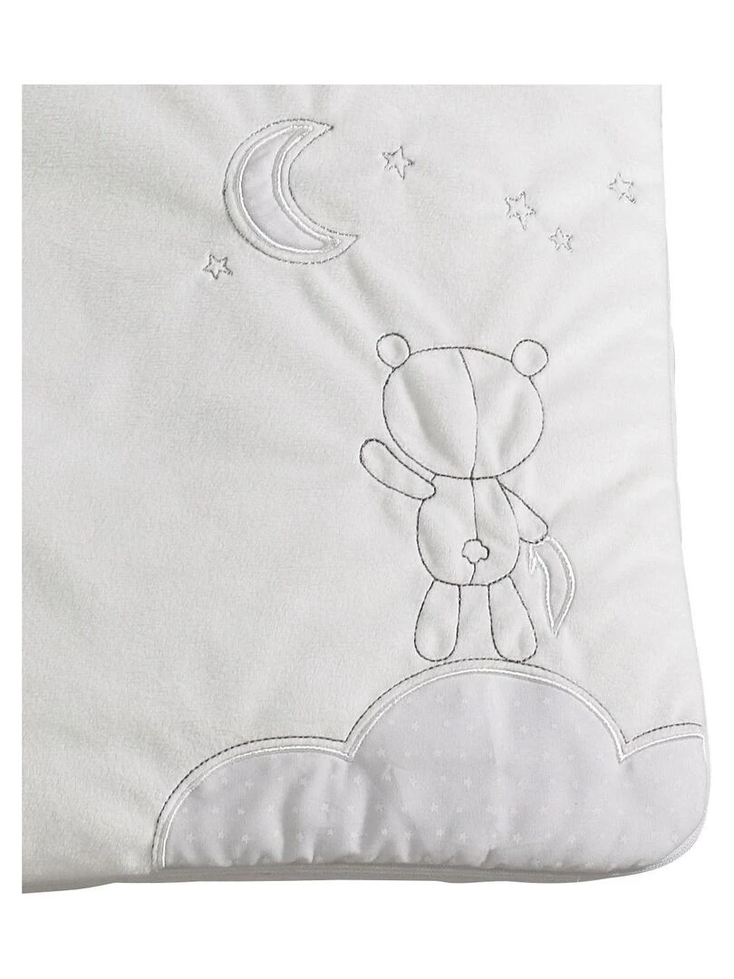 Nid d'ange Nomade 0   3 mois en coton blanc   SAUTHON   Blanc