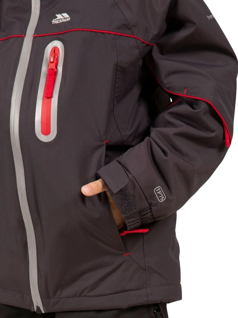 Trespass   Blouson de ski WILSON   Gris foncé