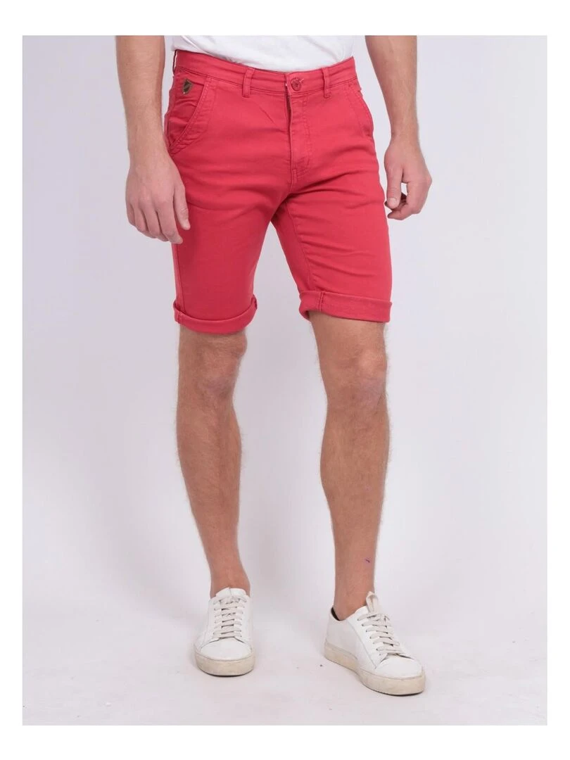 Bermuda chino BAVOLTA Rouge