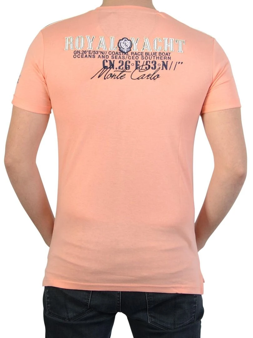 T Shirt Geographical Norway jissigny   Rose