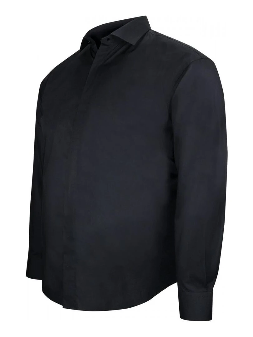 Chemise habillée gorge cachée CACHET Noir
