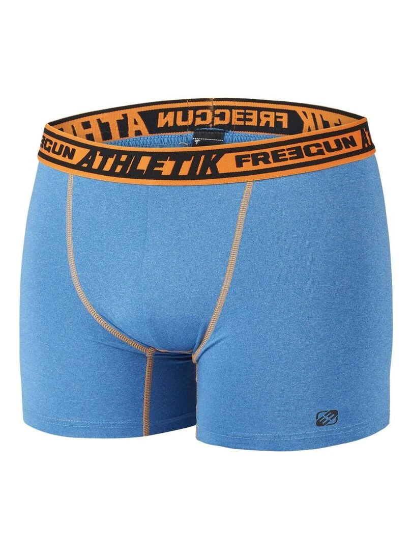 Lot de 4 Boxers homme chiné Aktiv Sport Freegun   Gris